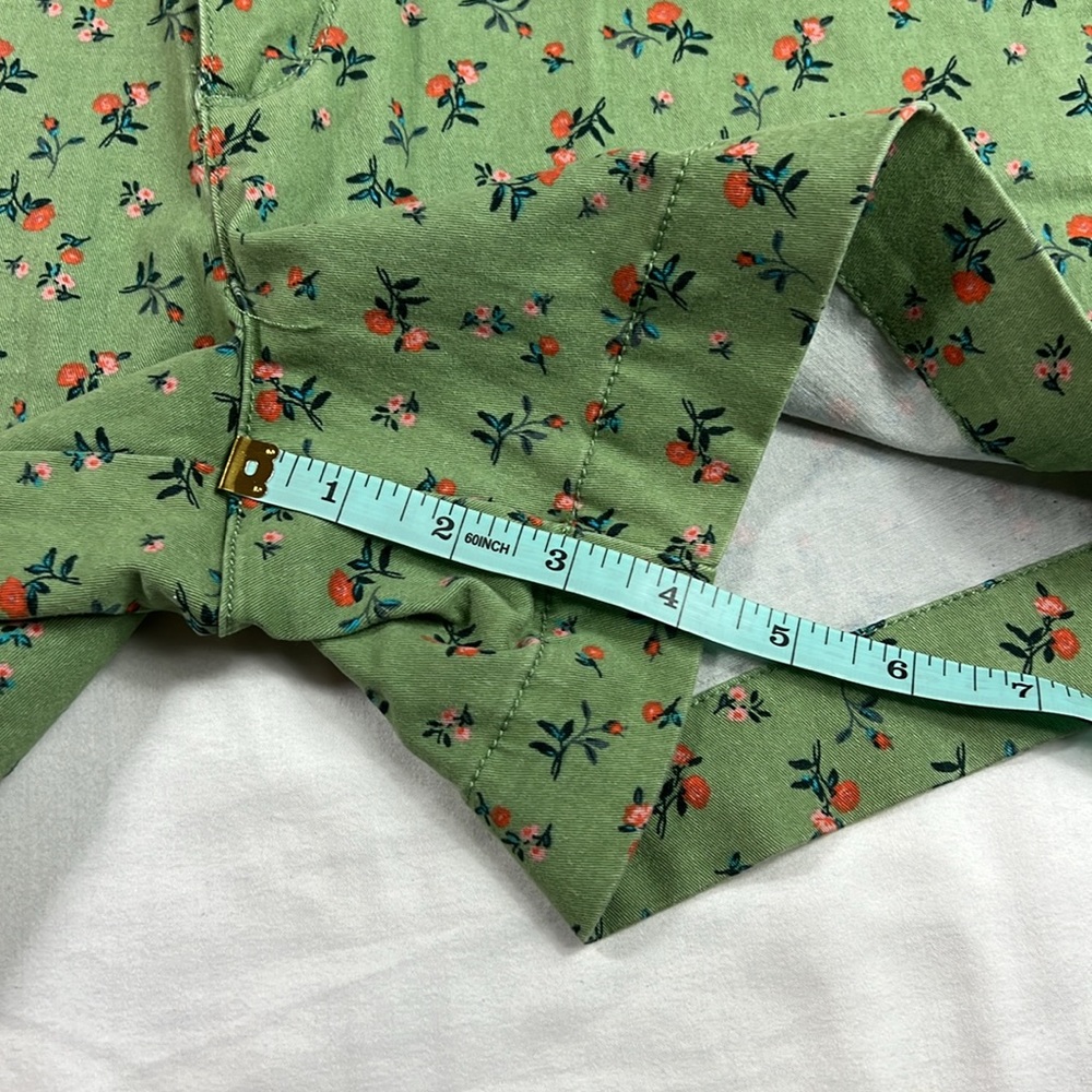 Sanctuary Sz 31 Green Floral Shorts - Picture 14 of 14
